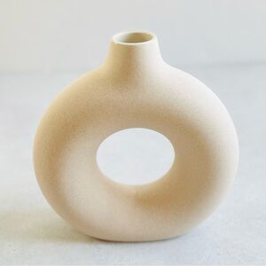 H&M Small Ceramic Donut Vase
